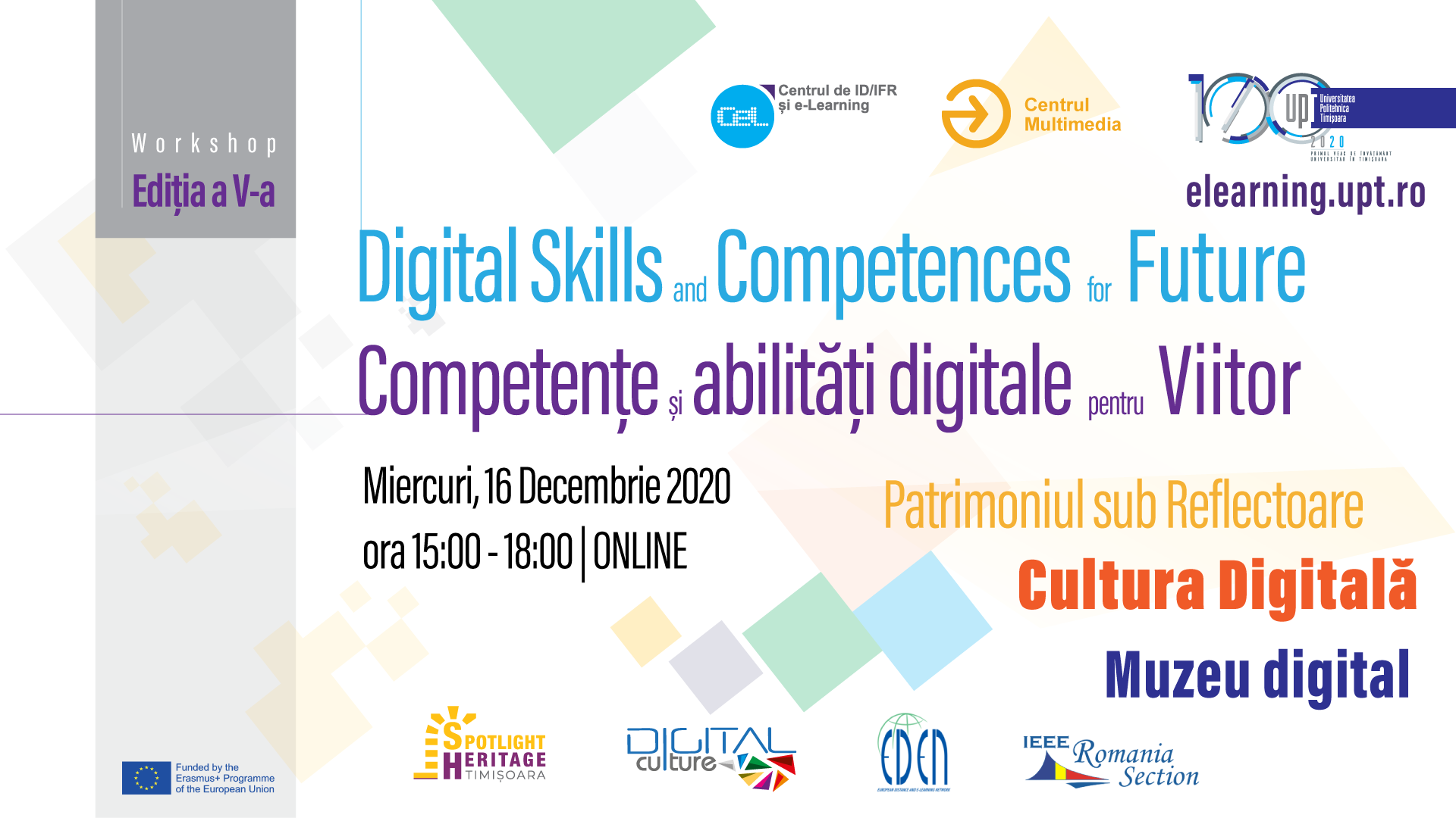 Competențe și abilități digitale pentru viitor - 2020